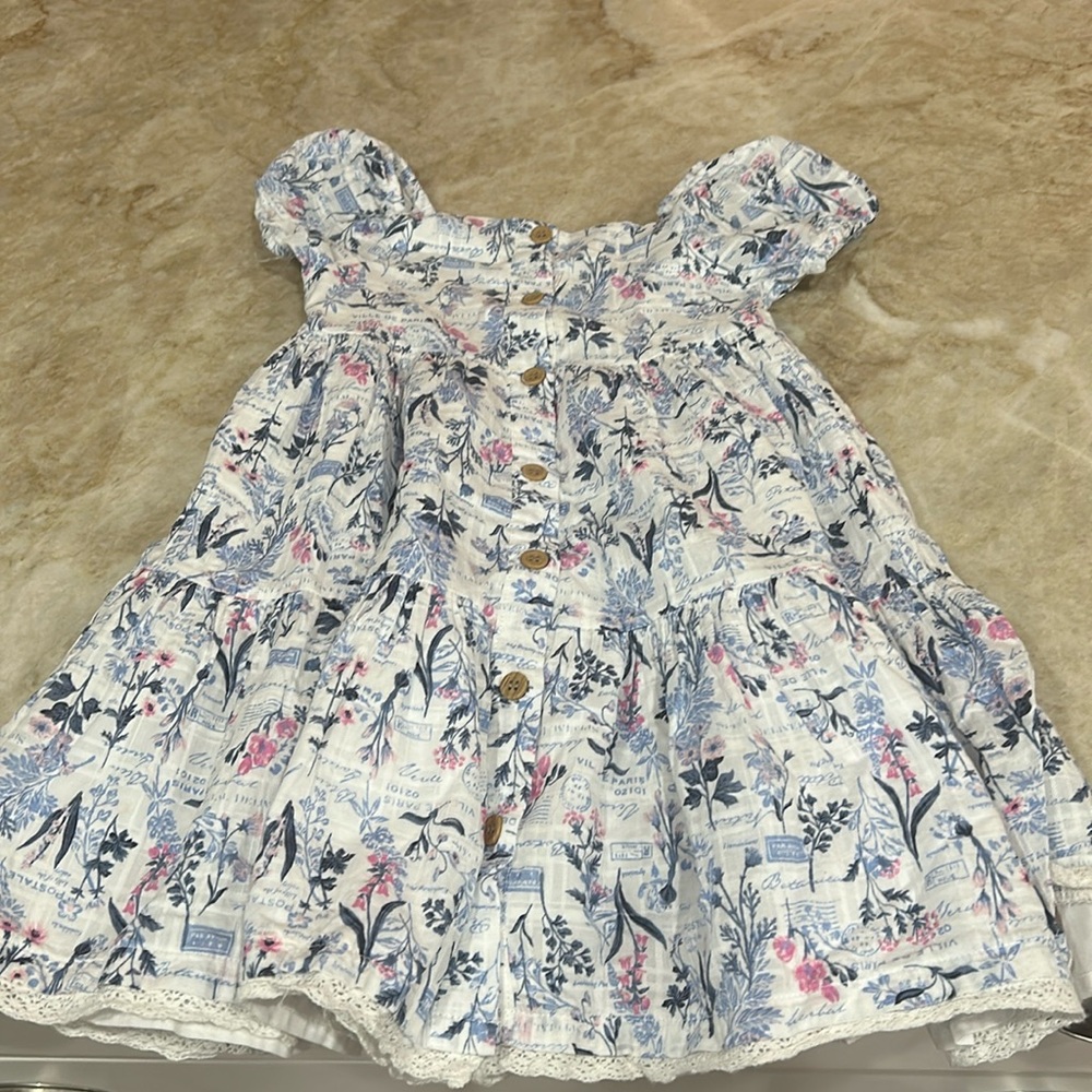 Girls Joie Paris Garden Floral Dress Size 4T